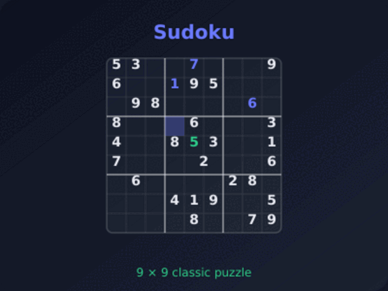 Sudoku game thumbnail