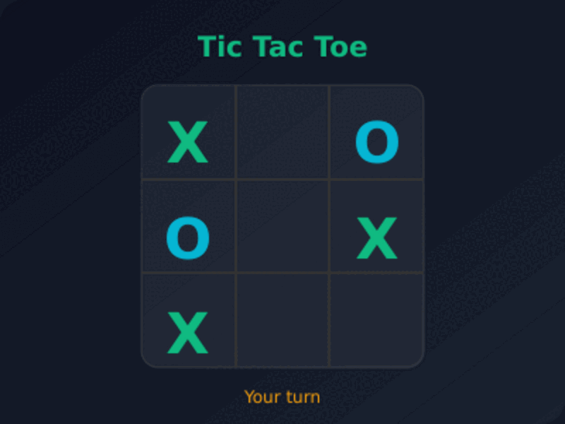Tic Tac Toe game thumbnail